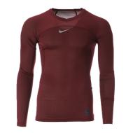 T-shirt Manches Longues Bordeaux Homme Nike Technique pas cher