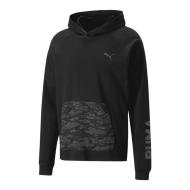 Sweat à Capuche Noir Homme Puma Train pas cher