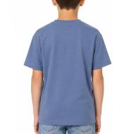 T-Shirt Bleu Garçon Paname Brothers Poly Indigo vue 2