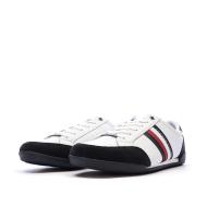 Baskets Blanches/Marines Homme Tommy Hilfiger Corporate Material vue 6