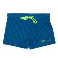 Boxer de bain Bleu Homme Sun project 3456 pas cher