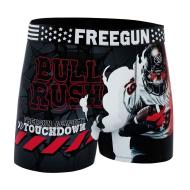 Boxer Noir/Rouge Garçon Freegun Bull Rush pas cher