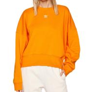 Sweat Orange Femme Adidas 7477 pas cher