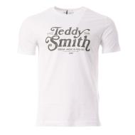 T-shirt Blanc HommeTeddy Smith Giant pas cher