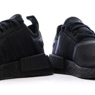Baskets Noires Junior Femme Adidas Nmd_r1 vue 7
