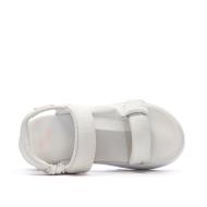 Sandales Blanches Femme Puma Suede Mayu vue 4