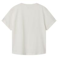 T-shirt Blanc Fille Name it Nyla vue 2