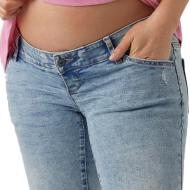 Jean Slim Bleu Femme Mamalicious Barka vue 3