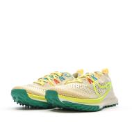 Chaussures de Trail Beige/Jaune Femme Nike React Pegasus vue 6