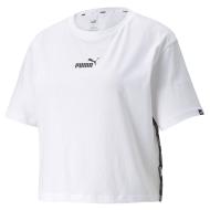 T-shirt Blanc Femme Puma Power Cropped pas cher