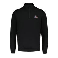 Sweat Noir Homme Le Coq Sportif Halfzip pas cher