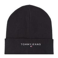 Bonnet Noir Homme Tommy Hilfiger Linear pas cher