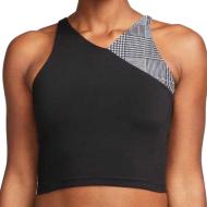 Débardeur Noir/Gris Femme Nike Crop Tank vue 3