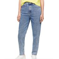 Jeans Mom Bleu Femme Tommy Hilfiger Cg41 pas cher