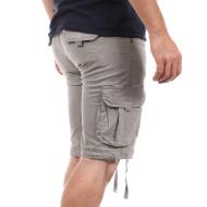 Bermuda Gris Homme Paname Brothers Bingo vue 2