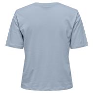 T-shirt Bleu Ciel Femme JDY Rex vue 2
