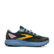 Chaussures de Trail Noir/Bleu Femme Brooks Divide 3 vue 2