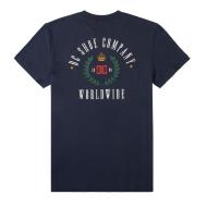 Camiseta azul marino para hombre de DC Shoes Hills ver 2