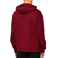 Sweat à Capuche Bordeaux Homme Calvin Klein Jeans 350terry Micro Badge vue 2