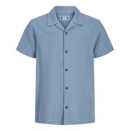 Chemise Bleu Garçon Jack & Jones Global vue 3