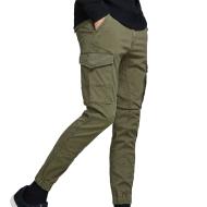 Pantalon Cargo Vert Homme Jack & Jones Paul Flake pas cher