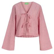 Blouse Rouge/Blanche Femme JJXX Jxwindy pas cher