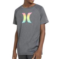 T-shirt Gris Enfant Hurley Ombre Icon Upf pas cher