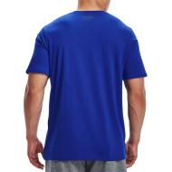 T-shirt Bleu homme Under Armour Boxed Sportstyle vue 2