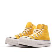 Baskets Jaune Femme Converse All Star Lift Platform vue 6