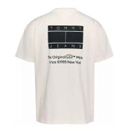 T-shirt Blanc Homme Tommy Hilfiger DM0DM18592 vue 2