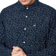 Chemise fleurie Marine Homme Kaporal Montye vue 2