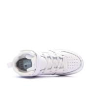 Baskets Blanches Garçon Nike Court Borough Mid 2 vue 4