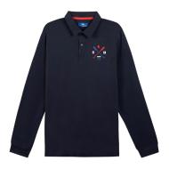 Polo Manches Longues Marine Homme TBS Sapin pas cher