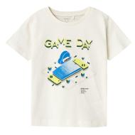 T-shirt Blanc/Bleu Garçon Name it Berte