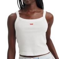 Top Blanc Femme Levi's Essential Sporty pas cher
