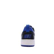 Baskets Bleues/Noires Garçon Nike Court Borough Low vue 3