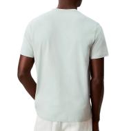 T-Shirt Vert Clair Homme Calvin Klein Jeans 30s Eu Wholesale vue 2