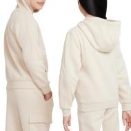 Sweat Beige Garçon/Fille Nike Club Hdy vue 2