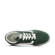 Baskets Vert Foncé Garçon Vans Old Skool vue 4