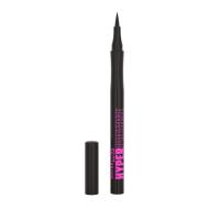 Delineador de ojos líquido negro Gemey Maybelline Hyper Precise All Day