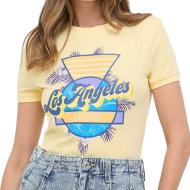 T-shirt Jaune Femme Guess 1981