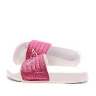 Claquettes Blanches Fille Kappa Matese 4