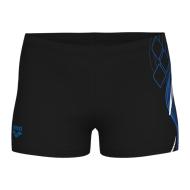 Short de bain Noir/Bleu Garçon Arena 008671 pas cher