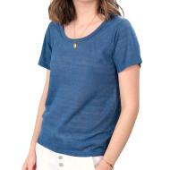 T-shirt Bleu Femme Deeluxe Colyne