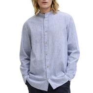 Chemise Bleu/Blanche Homme Jack & Jones Jjesummer