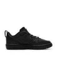 Baskets Noir Garçon Nike Court Borough Low Recraf vue 2