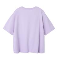 T-shirt Violet Fille Name it Wednesday vue 2