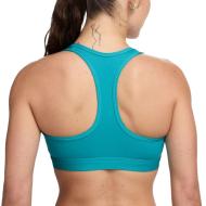 Brassière de Sport Bleu Femme Nike SWSH MED vue 2
