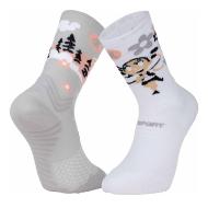 X1 Paires de Chaussettes Blanc BV SPORT Ultra Collector Japon pas cher