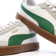 Baskets Blanc/Vert Femme Puma Club II Era vue 7